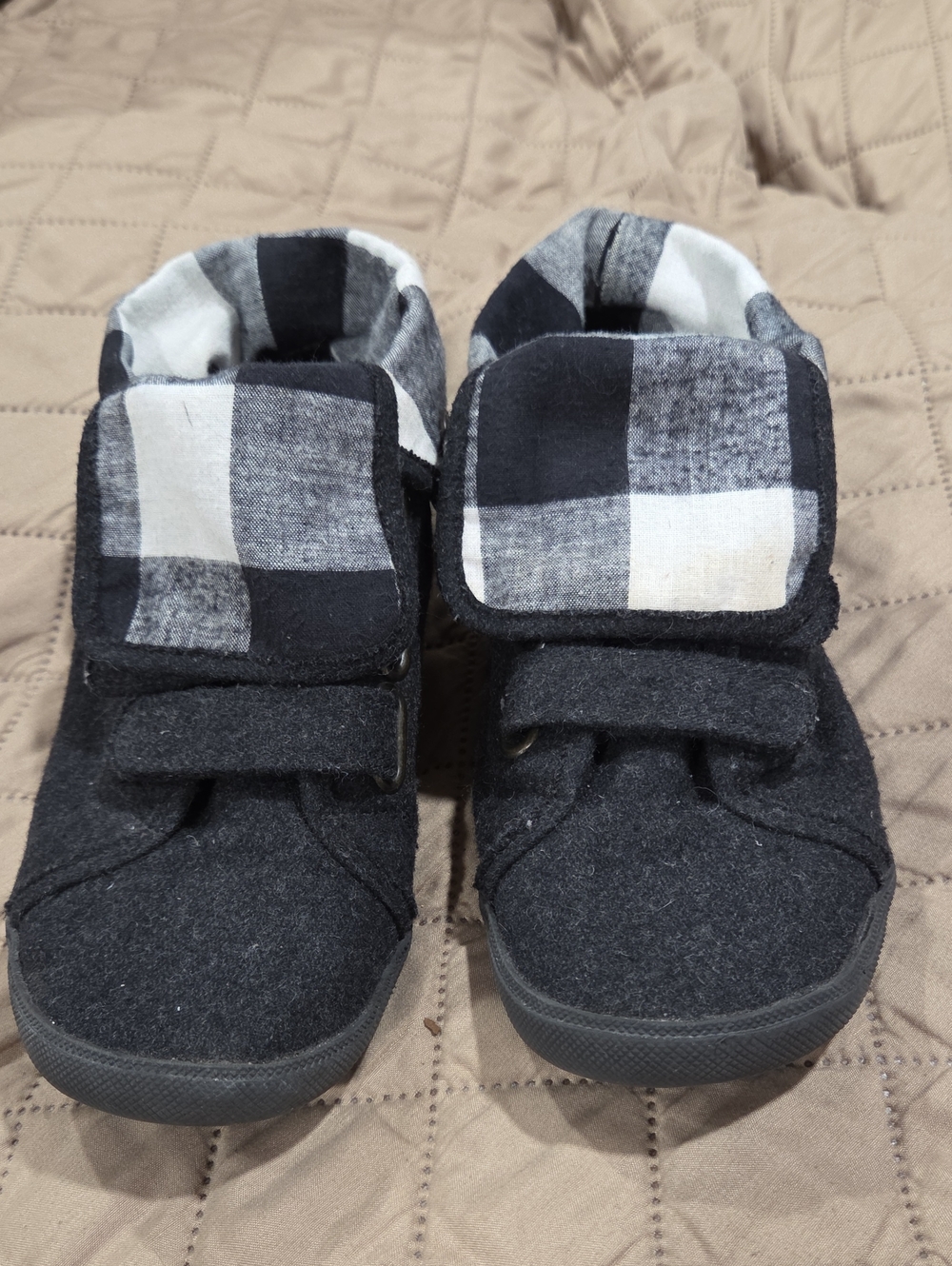 Blowfish Plaid High-Top Sneakers